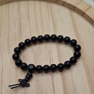 Black Onyx Beaded Bracelet
